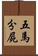 五馬分屍 Scroll