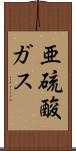 亜硫酸ガス Scroll