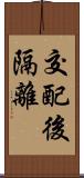 交配後隔離 Scroll