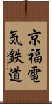 京福電気鉄道 Scroll