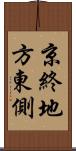 京終地方東側 Scroll