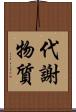 代謝物質 Scroll