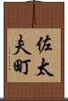 佐太夫町 Scroll