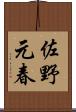佐野元春 Scroll