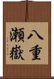 八重瀬嶽 Scroll