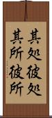 其処彼処 Scroll