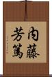 内藤芳篤 Scroll