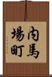 内馬場町 Scroll
