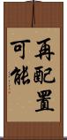 再配置可能 Scroll