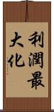 利潤最大化 Scroll