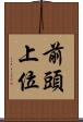 前頭上位 Scroll
