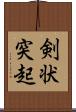 剣状突起 Scroll