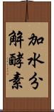 加水分解酵素 Scroll