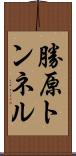 勝原トンネル Scroll