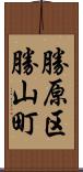 勝原区勝山町 Scroll