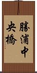 勝浦中央橋 Scroll