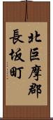 北巨摩郡長坂町 Scroll