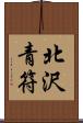 北沢青符 Scroll