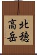 北穂高岳 Scroll