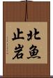 北魚止岩 Scroll