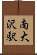 南大沢駅 Scroll