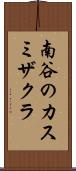 南谷のカスミザクラ Scroll