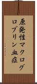 原発性マクログロブリン血症 Scroll