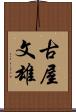 古屋文雄 Scroll
