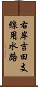 右岸吉田支線用水路 Scroll