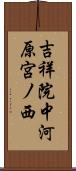 吉祥院中河原宮ノ西 Scroll