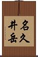 名久井岳 Scroll