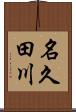 名久田川 Scroll