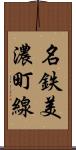 名鉄美濃町線 Scroll