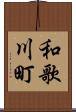 和歌川町 Scroll
