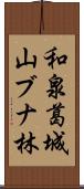 和泉葛城山ブナ林 Scroll