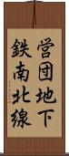 営団地下鉄南北線 Scroll