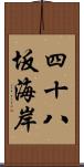 四十八坂海岸 Scroll