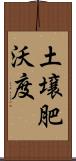 土壌肥沃度 Scroll