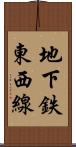 地下鉄東西線 Scroll