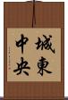 城東中央 Scroll