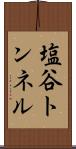 塩谷トンネル Scroll