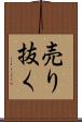 売り抜く Scroll