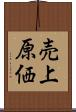 売上原価 Scroll