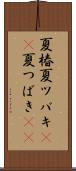 夏椿 Scroll