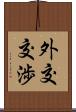 外交交渉 Scroll