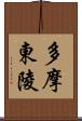 多摩東陵 Scroll