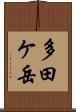 多田ケ岳 Scroll