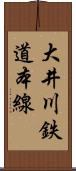 大井川鉄道本線 Scroll