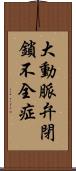 大動脈弁閉鎖不全症 Scroll