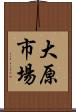 大原市場 Scroll